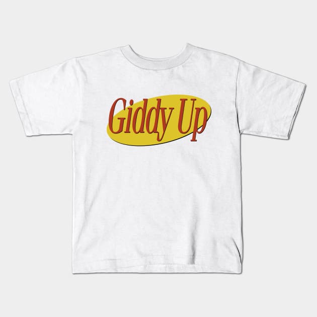 Seinfeld - Giddy Up Kids T-Shirt by karutees